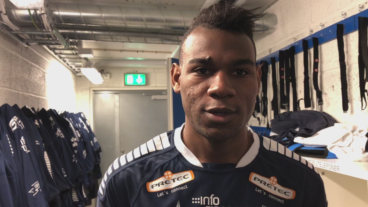 Rashad med ny selvtillit
